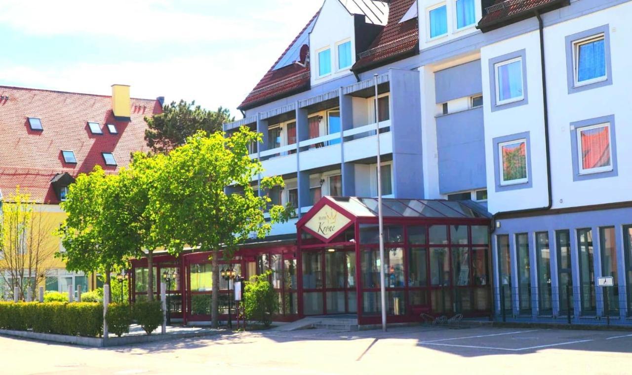 Hotel Krone Koenigsbrunn Exterior photo